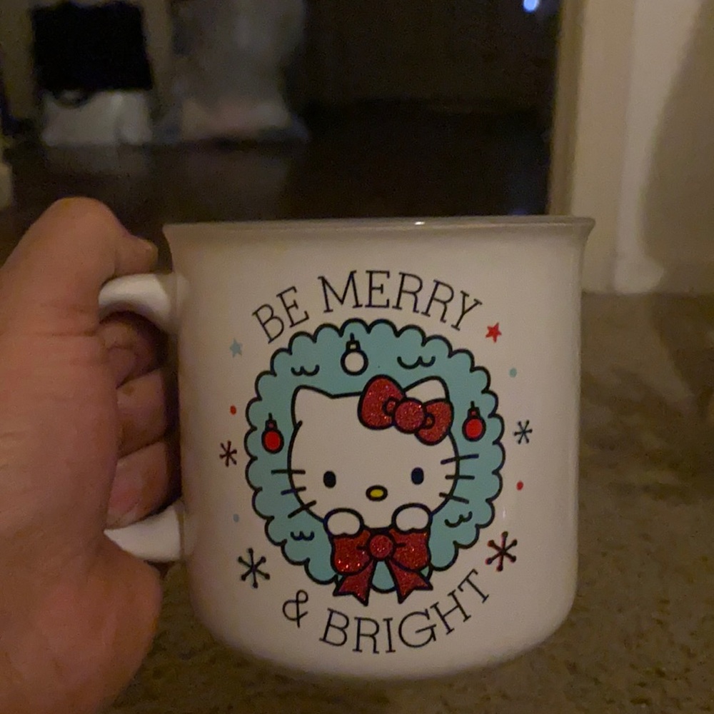 Hello kitty Christmas mug